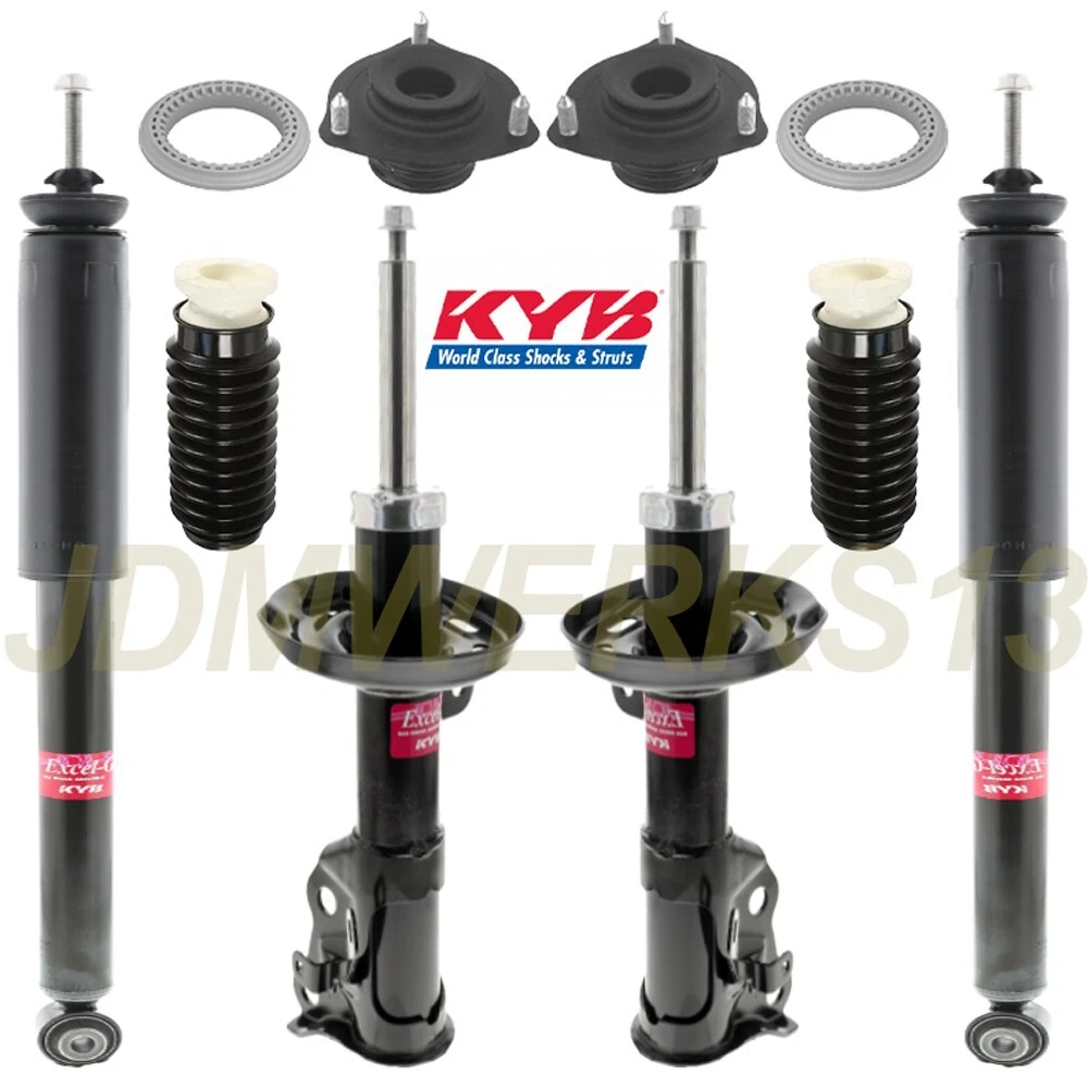 KYB 4 STRUTS SHOCKS STRUT MOUNTS BOOTS KIT for Honda CIVIC COUPE