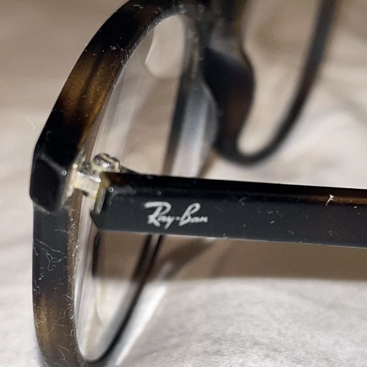 Ray Ban 7048 5365 51-16/140 Eye Glasses Prescription Frames Brown