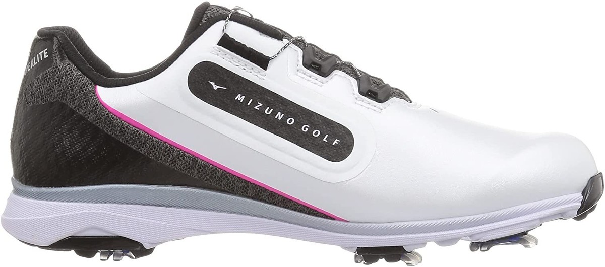 Mizuno ゴルフシューズ 51GM2215 NEXLITE SL BOA MIZUNO Golf Shoes NEXLITE SL BOA 51GM2215 91 White x Black 2022