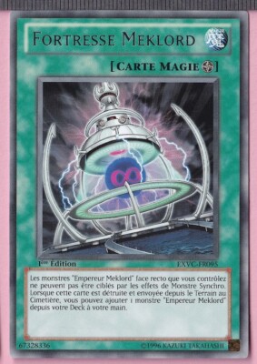 Festung Meklord 1. Edition R - EXVC-FR095 - Französische Yu-Gi-Oh Karte