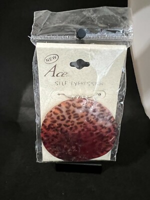 Ace Self Expression Animal Print Dangling Earrings   New