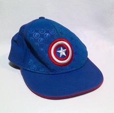 Marvel Avengers Youth Baseball Hat Snapback Adjustable Kids Blue