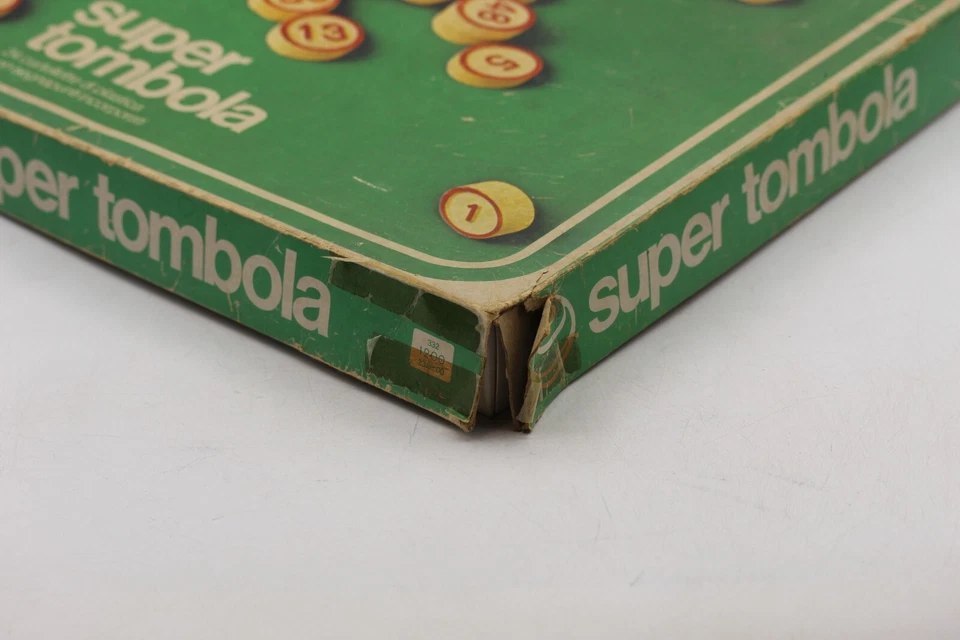 gioco scatola super tombola vintage anni 70 cartelle tombolini da tavolo - Immagine 2 di 4