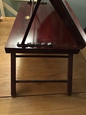 Treasure Wooden Reading Book Rest , Bedroom  Vintage Dark Wood