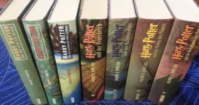 Harry Potter Büchersammlung 6x ERSTAUSGABEN (!)  Band 1-7 komplett