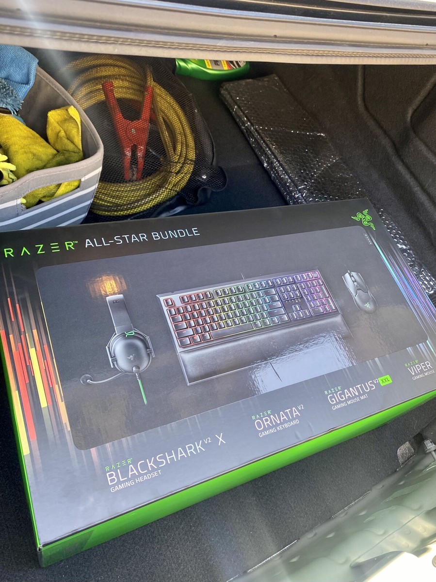 Razer All-Star Gaming Bundle Keyboard + Mouse + Pad + Headset