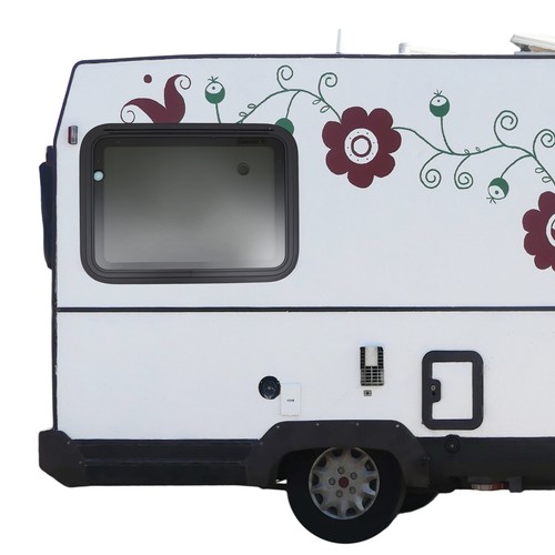 30"x22" RV Exit Window Trailer Emergency Push Out Window Vent Hatch 38-42mm Wall - Picture 8 of 18