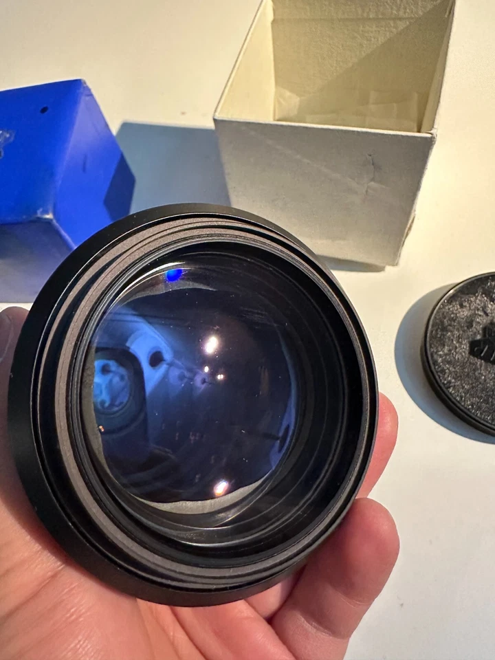 Lente macro ampliadora zoom Schneider Betavaron 3.5...11/0.08 en caja obturador de hojas.  Foto 2 de 4