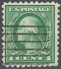 SC#462 - 1c George Washington Single Used (462-37)