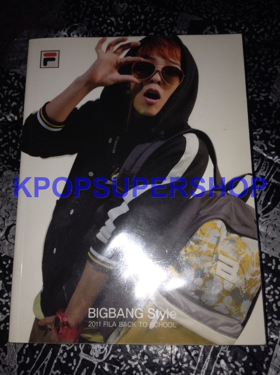BIG BANG BIGBANG 2011 FILA Back To School Promo Photobook RARE G