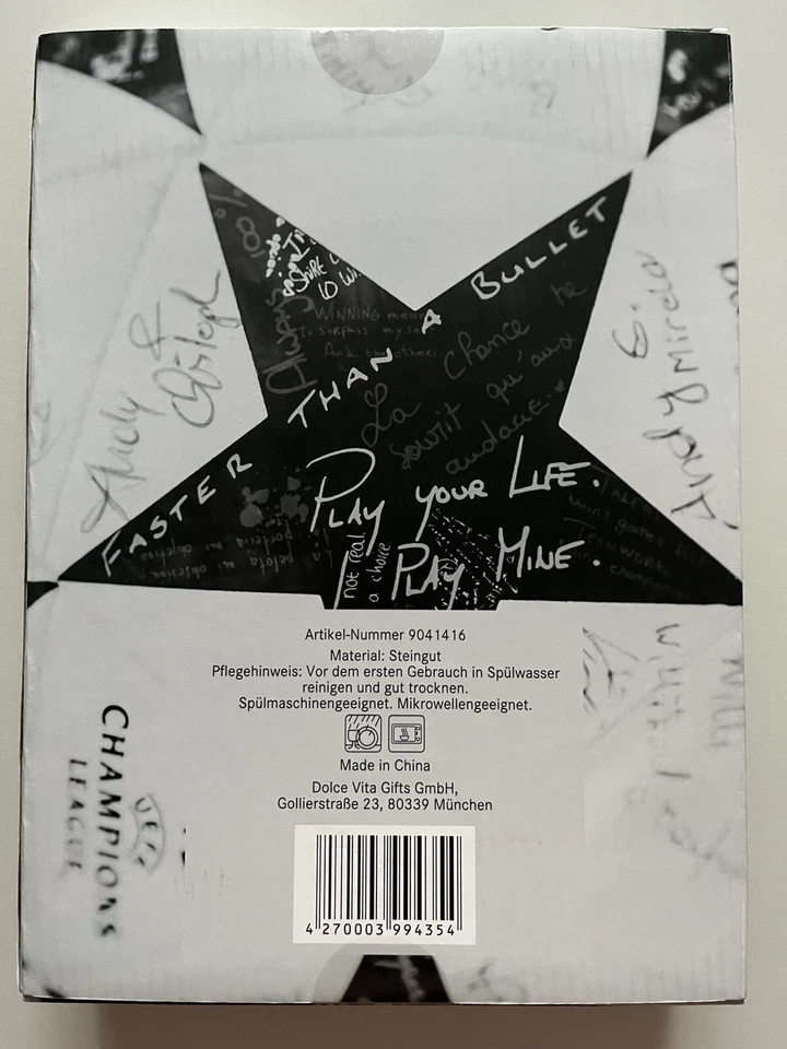 Fußball Snack Platte Steingut Snack Teller Deko Party Stadion Tor Bundesliga Neu - Bild 2 von 2