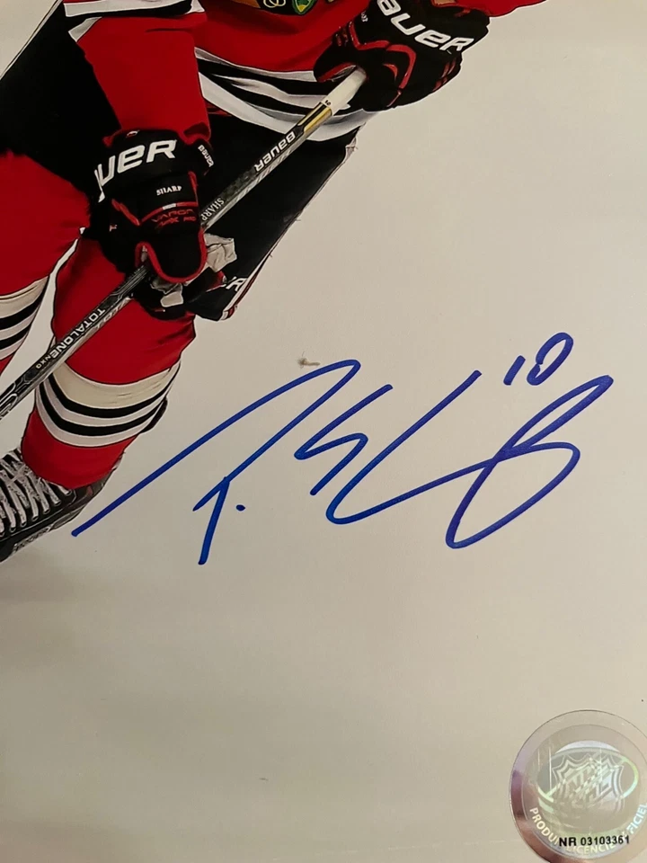 PATRICK SHARP Autographed Signed BLACKHAWKS 8x10 Photo PSA/DNA COA - Image 2 of 4