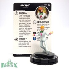 Heroclix X-Men: X of Swords set Arcade 053a Super Rare figure w/card 