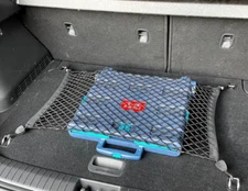 Rear Trunk Floor Style Organizer Mesh Web Cargo Net for HYUNDAI KONA 2018-2025
