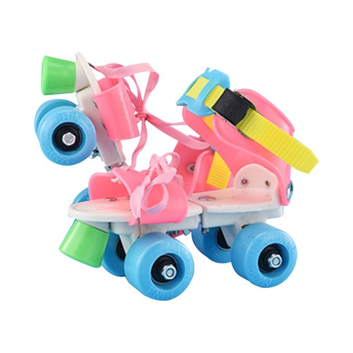 Kids Quad Roller Skate Kids Roller Skates with Adjustable Size for Beginners - Picture 27 of 28