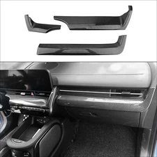 Carbon Center Console Dashboard Frame Cover Trim for Hyundai Ioniq 5 Ioniq 5 N