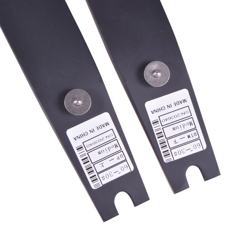 ILF Archery Recurve Bow Limbs 20-50lbs Maple Core American Bow Hunting Shooting - Image 3 of 4