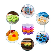 Baby Food Freezer Tray 7 Holes Safe Silicone Food Storage Container Fruit Ice