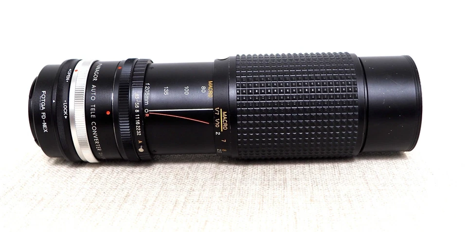 SONY NEX E Mount DSLR fit 80mm 205mm 410mm ZOOM lens NEX-5 3 F5 5R 6 VG20 etc - Image 3 of 4