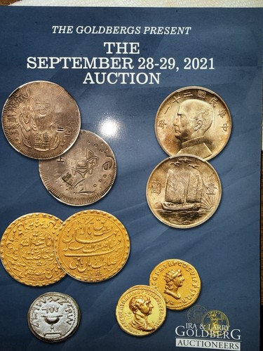 Goldberg September 28-29, 2021, World coins auction