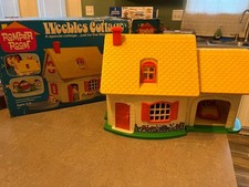 Vintage Weebles Cottage 1973 COMPLETE  BOX Romper Room Great Condition