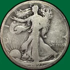 1921-S Walking Liberty Half Dollar Good G Coin #38132