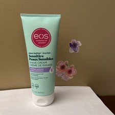 eos Sensitive Skin Shave Cream 24-Hours Skin-Softening Colloidal Oatmeal 7 Oz