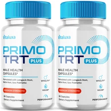 (2Pack) Primo TRT Capsules For Men PrimoTRT Male Enhancement Performance (120ct)