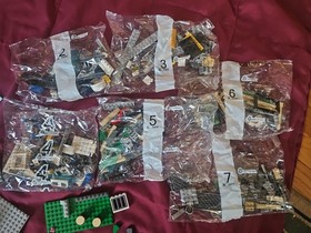 Lego City Bulldozer Break-In 60140 Used + Bonus Pieces From 10735 **READ**