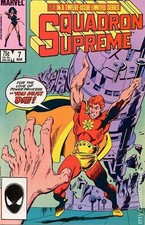 Squadron Supreme #7 VG 1986 Stock Image Low Grade