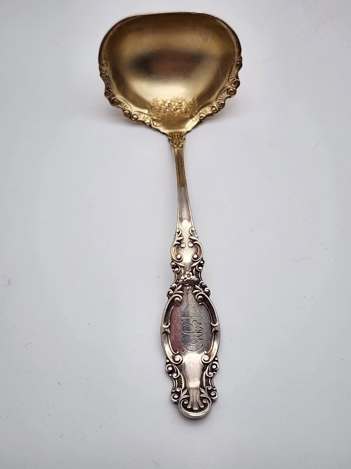 Antique Silverplate Ladle ~ Melrose ~ Wm Rogers 1898 ~ Has Monogram "N.P.D"
