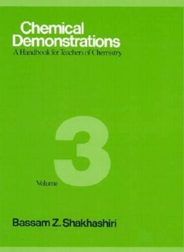 Chemical Demonstrations, Volume Three – A Handbook for Teachers of Chemistry