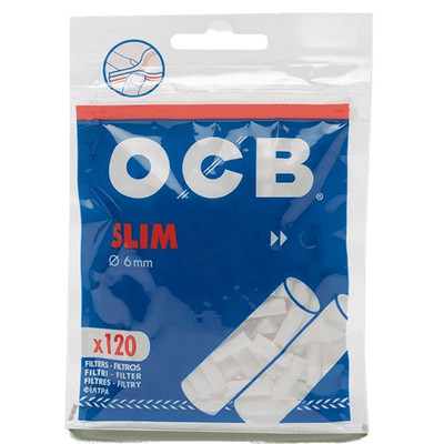 OCB Slim Filter - 6 mm - Celluose 120 pro Packung