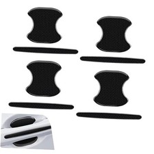 Car Door Handle Protector, Universal Anti-scratches Car Door 8 PCS Black