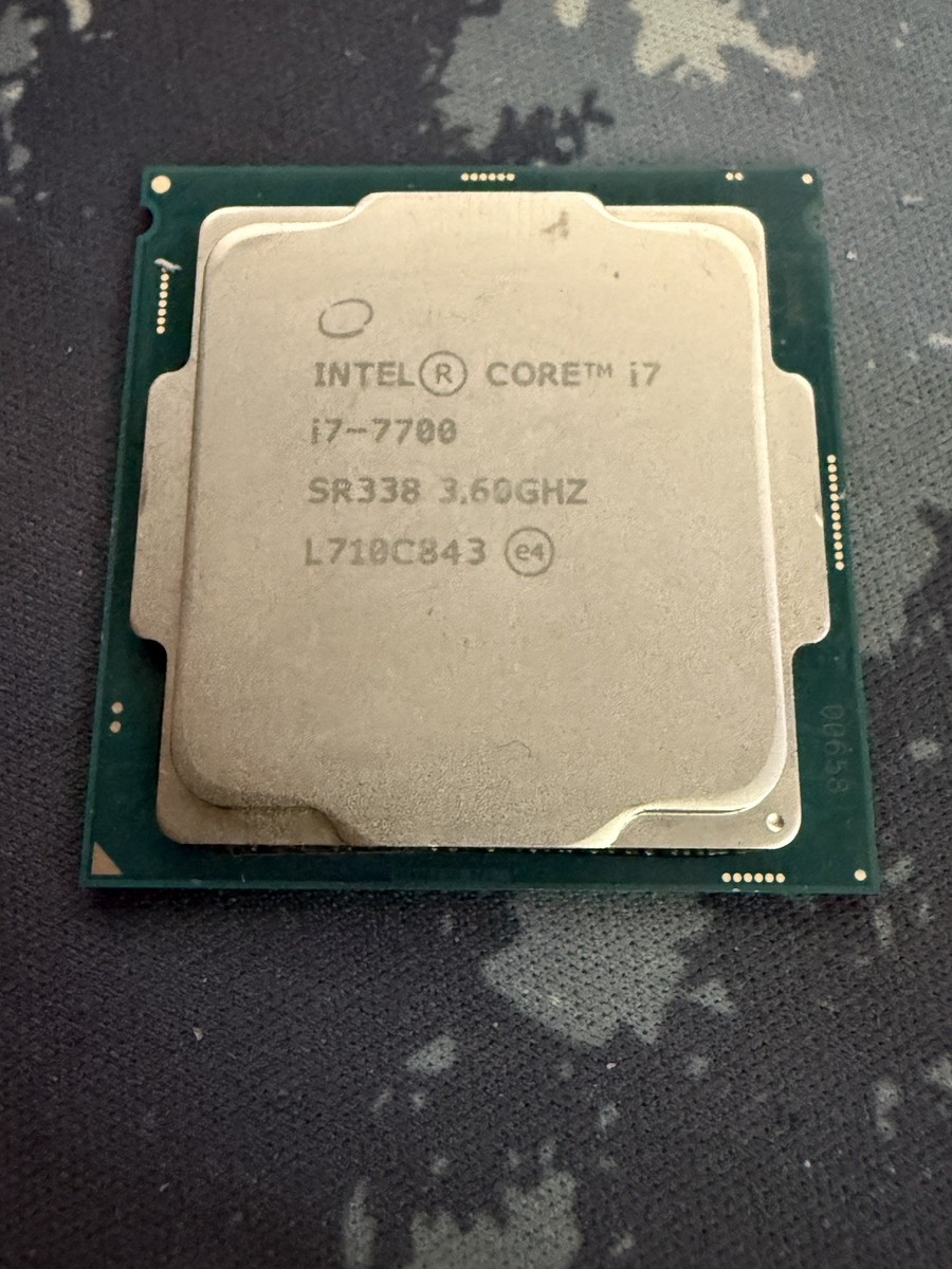 Intel Core i7-7700 @ 3.6GHz - LGA1151 - SR338 - Desktop CPU
