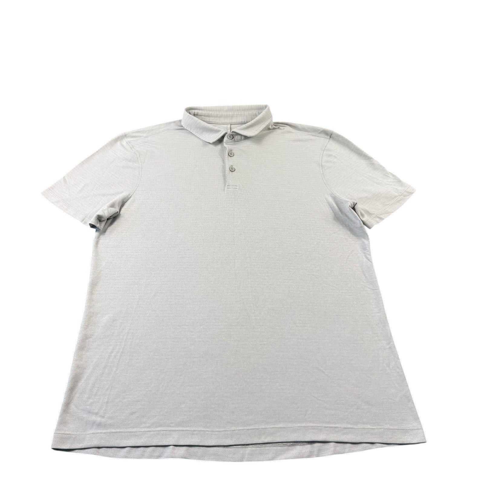 Lululemon Stone Gray Evolution S/S Performance Po… - image 2