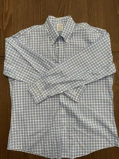 Brooks Brothers Regent Button Up Dress Shirt - Size Large