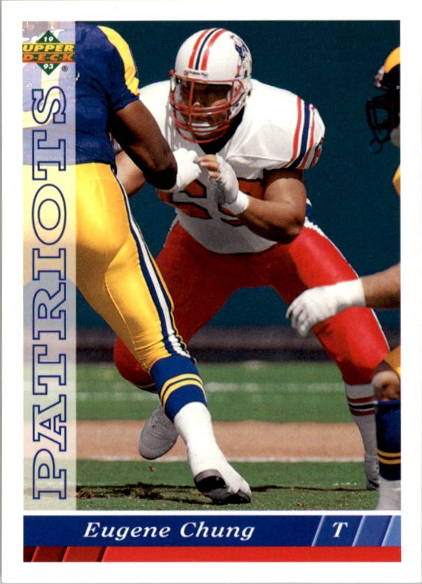 1993 Upper Deck #302 Eugene Chung - FB