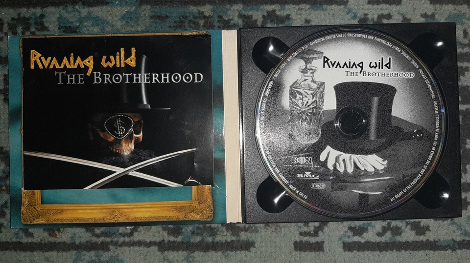 CD _ RUNNING WILD _ The Brotherhood (Limited Edition + 2 Bonustracks!) GUN/EU'02 - Bild 2 von 4