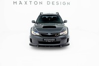 Maxton Design Frontlippe V.2 Passend FüR Subaru Impreza WRX STI Mk3 FL Schwarz H