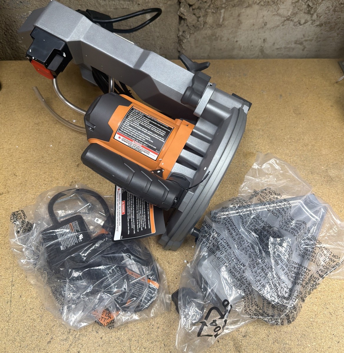 RIDGID 9-Amp 7 in. Blade Wet Tile Saw ( MOTOR HEAD UNIT, PUMP