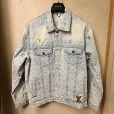Louis Vuitton Light Blue Monogram Denim Jacket