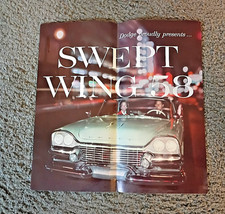 1958 Dodge Swept Wing Sales Brochure 12 Page Original