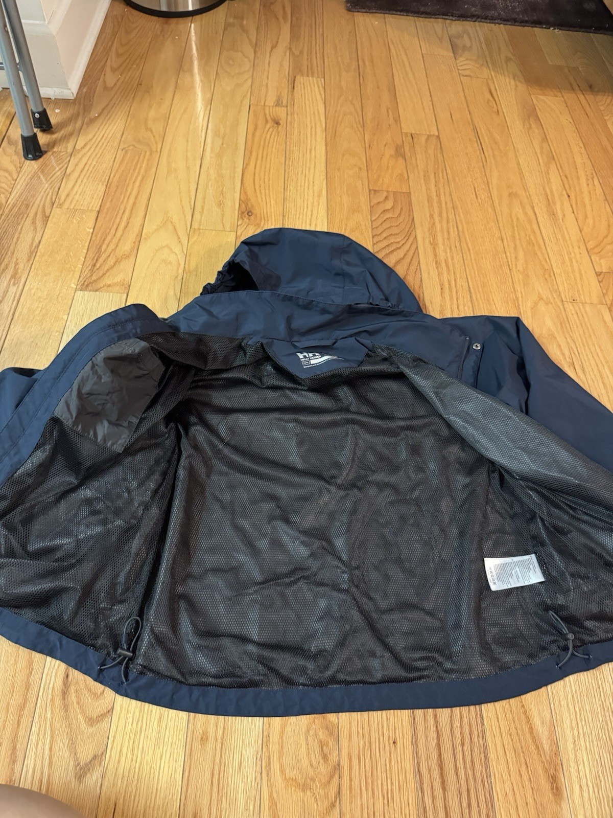 Helly Hansen Navy Blue Rain Jacket Helly Tech Wom… - image 4