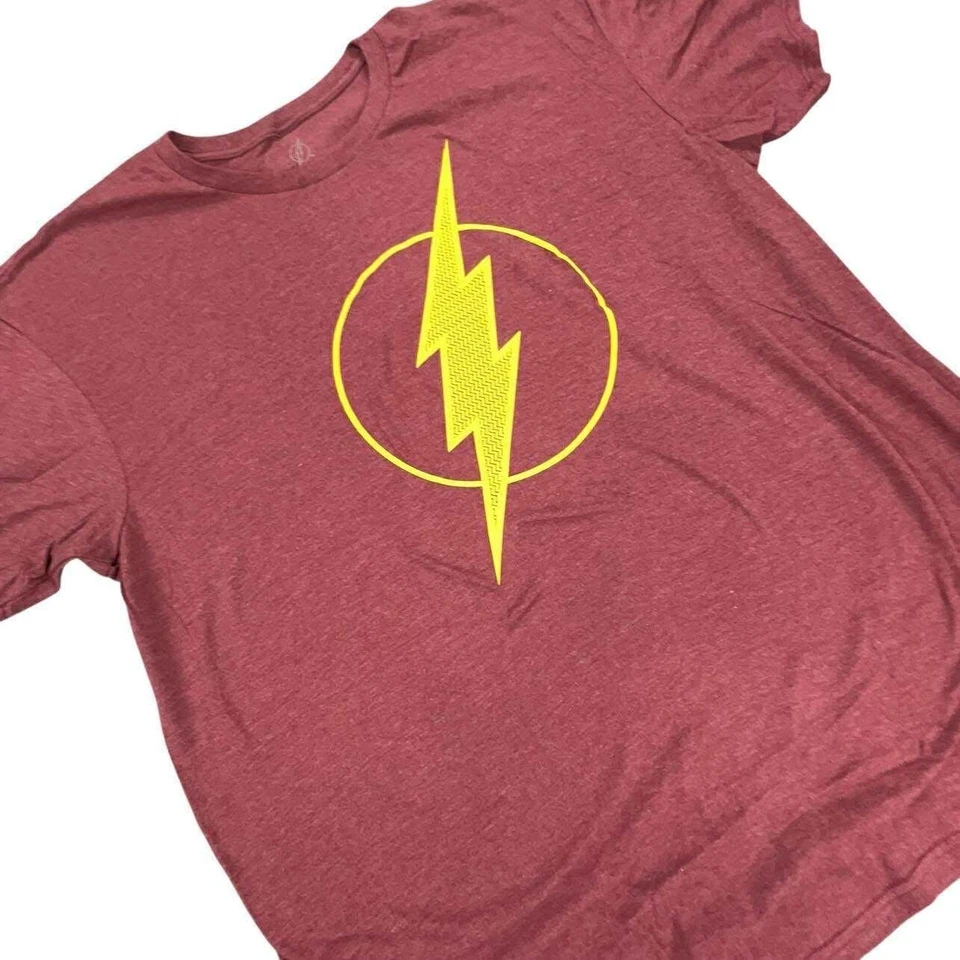 Camiseta Gráfica The Flash DC Comics Disfraz Rayo Rayo Adulto 3XL Camiseta Nueva Foto 3 de 4