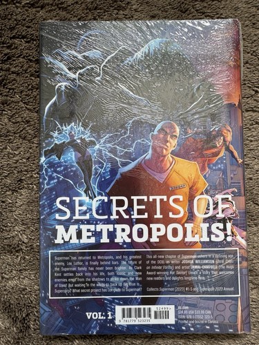 Superman Vol 1 Supercorp (2023) Hardcover New Sealed - Imagen 2 de 2