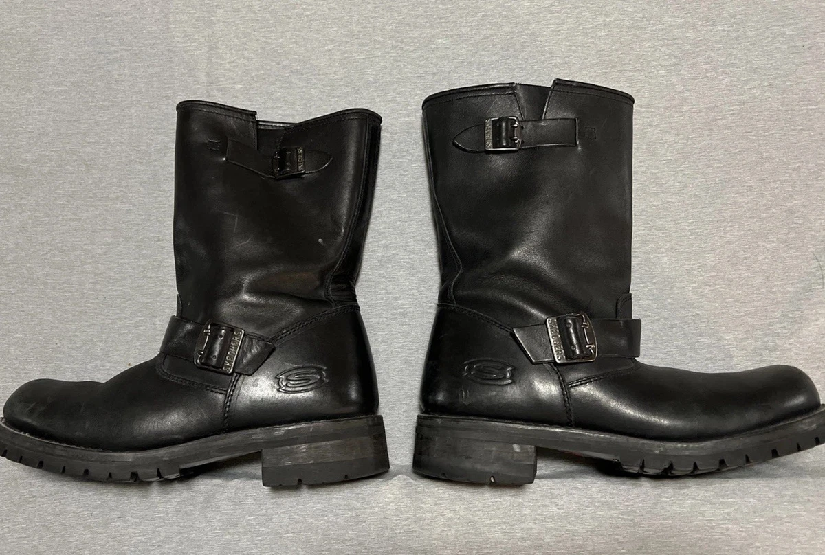 Zip Biker Boots for Men for sale | eBay