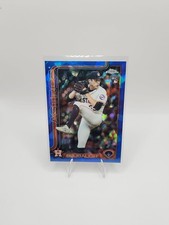 AJ Blubaugh 2025 Topps Chrome Update Sapphire #USC163 Rookie RC