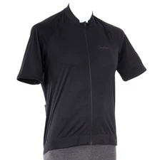 Rapha Core Short Sleeve Jersey Men XL Black Road Bike Gravel Cycling Race CX
