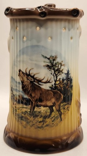 Vintage Gerold Porzellan  German Puzzle Stein With Nude Lithophane